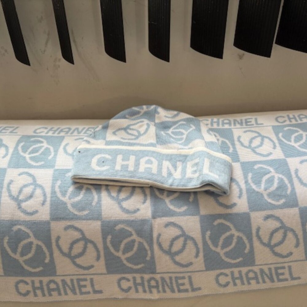 Fashion scarf & hat set